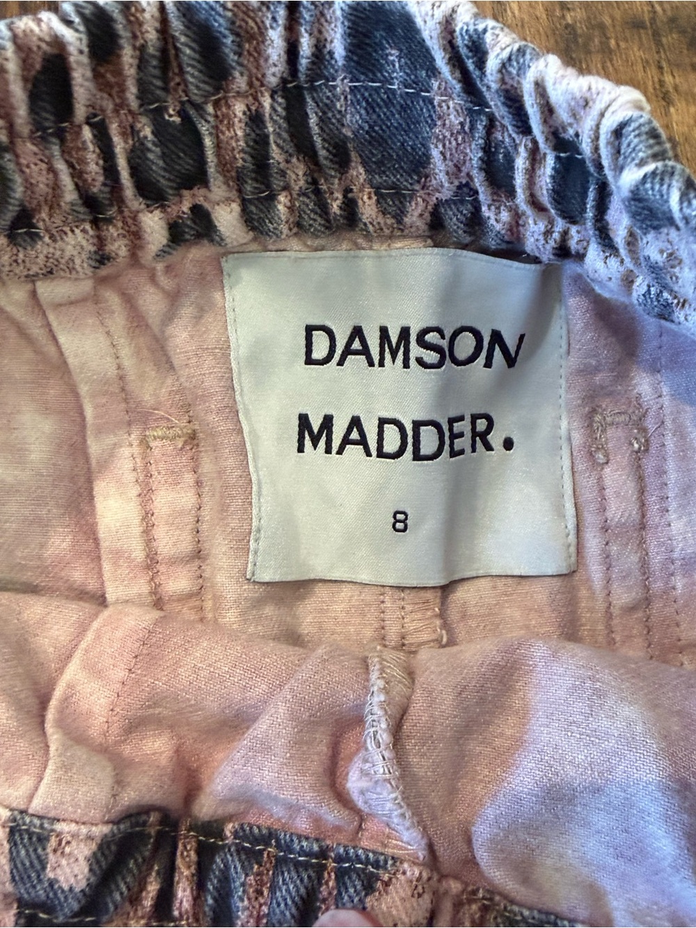 Damson Madder Rafe Leopard Print Trousers | Size 8 - Picture 3 of 11